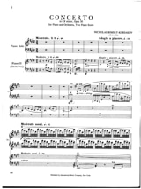 Concerto Op. 30 - RIMSKY-KORSAKOV - Partition - Piano