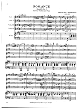 Romance Op 43 N°2 - Joseph Hellmesberger - Partition - Quintettes