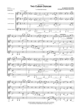 Two Cuban Dances - Ignacio Cervantes - Partition - Clarinette