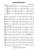 Christmas Jazz Medley - Partition - Saxophone