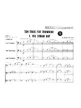 10 Trios - Tommy Pederson - Partition - Trombone