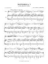 Nocturne N°3 - Bochsa Charles / Kreutzer Rodolphe - Partition - Duos