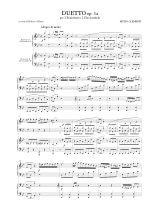 Duet Op. 1a - Duetto Opus 12. 2 Clavecins - CLEMENTI - Partition
