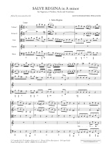 Salve Regina en la mineur. Conducteur - PERGOLESE - Partition