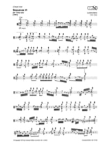 Sequenza VI - Alto - BERIO - Partition - Alto