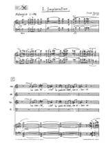 Et la vie l'emporta - Frank Martin - Partition - Chœur