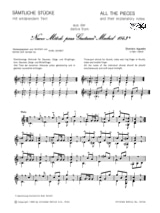 Sämtliche Stücke - Bd. 1 aus Guitare Schule - Dionisio Aguado