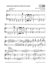 Variationen über ein Thema von Glinka - Oboe Klavier - RIMSKY-KORSAKOV
