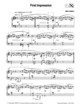 Blue Piano - Mike Cornick - Partition - Piano