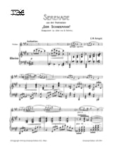 Serenade aus Der Schneemann - KORNGOLD - Partition - Violoncelle