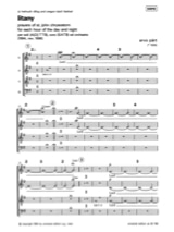 Litany. Choeur seul - PÄRT - Partition - Chœur