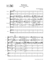 Notturno - Partitur - SCHOENBERG - Partition - Grand format