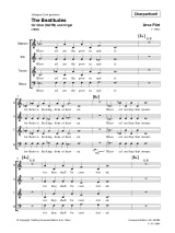 The Beatitudes. Choeur - PÄRT - Partition - Chœur