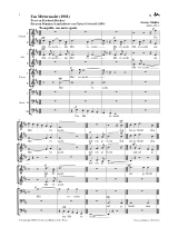 Um Mitternacht - MAHLER - Partition - Chœur