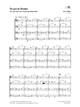 Da Pacem Domine 2004/2010 - PÄRT - Partition - Violoncelle