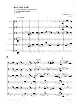 Verklärte Nacht op. 4 Sextett - Score - SCHOENBERG - Partition