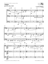 Adagio - Conducteur - Cristóbal Halffter - Partition - Grand format