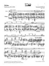 Narcisse op. 30 n° 2 - SZYMANOWSKI - Partition - Violon