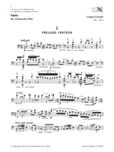 Suite per Violoncello solo - Gaspar Cassado - Partition - Violoncelle