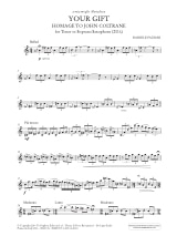 Your Gift - Daniele Faziani - Partition - Saxophone